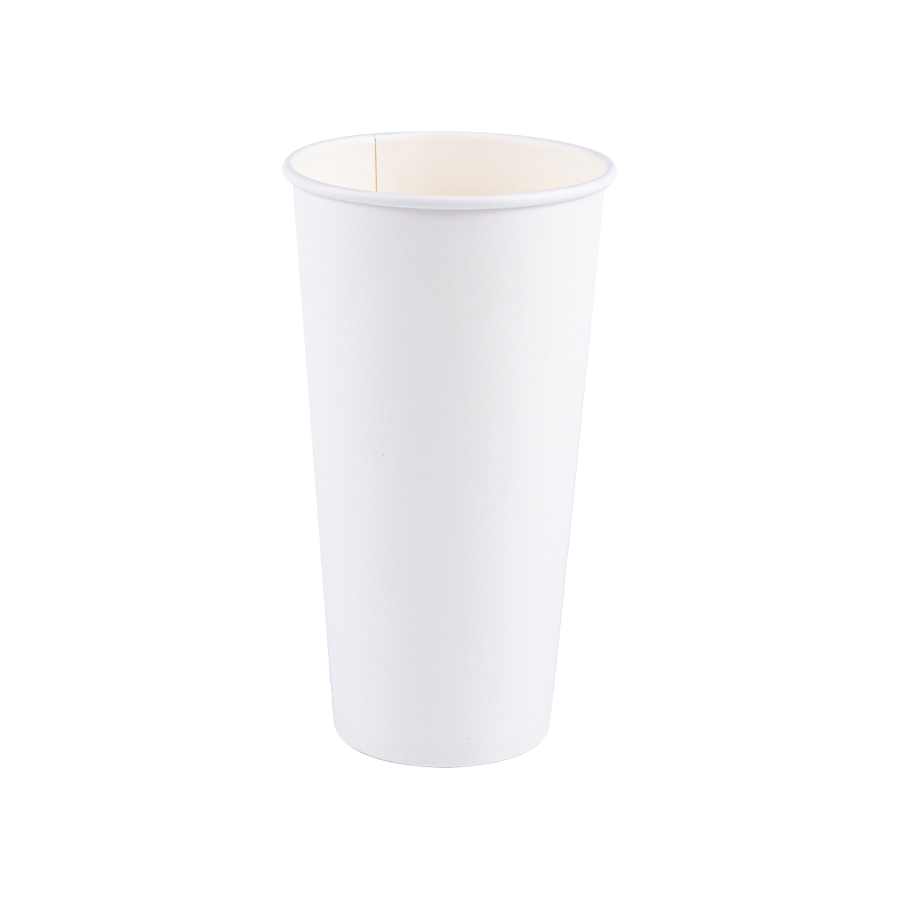 16 unssia (500 ml) PLA Biohajoava yksiseinäinen paperikuppi