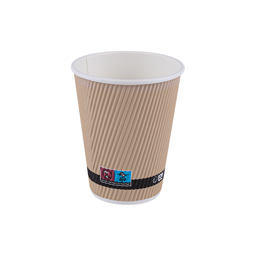 4 unssia Ripple Wall Paper Cup